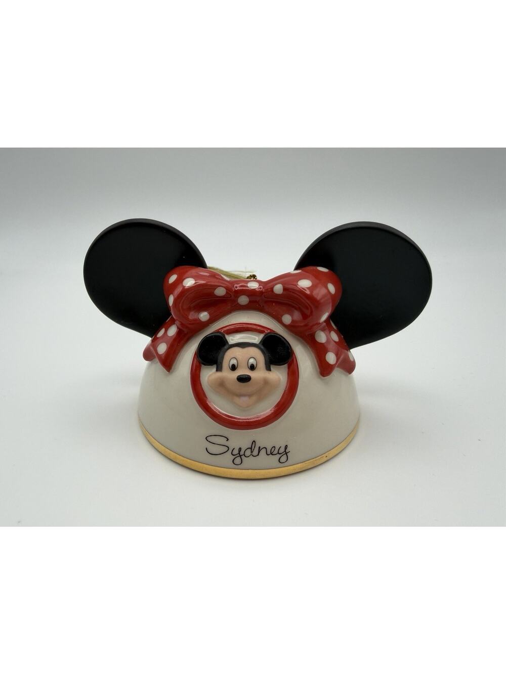 Lenox Disney Minnie Mouse Ears Ornament My Own Mickey Ears Personalized Sydney